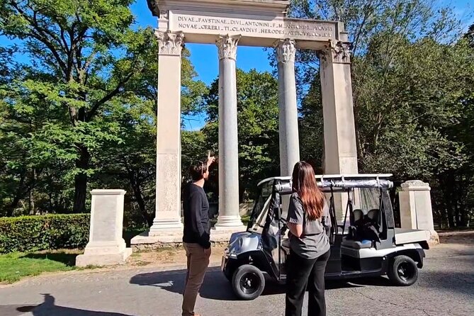 Rome Private Golf Cart and Street Food Tour - Aventine Hill and the famous keyhole view