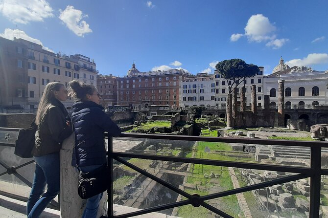 Rome Street Food Tour - History, Craft and Authentic Taste - Largo Argentina connects food with Caesar’s assassination