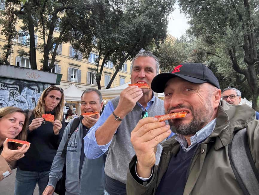 Rome: Testaccio Market Food Tour with Street Food & Wine - Group size, guide style, and practical limits