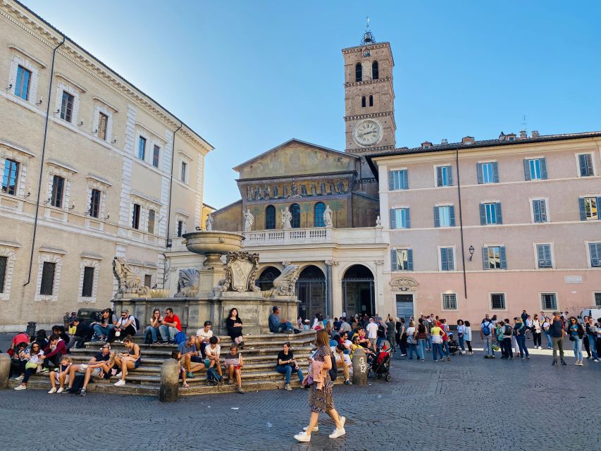 Rome: Trastevere Quarter Street Food Tour with Sightseeing - The final stop: dessert and artisanal gelato
