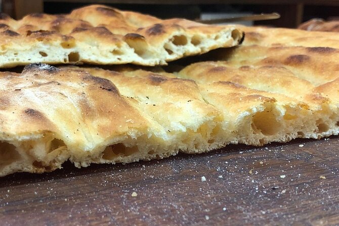Rome Trastevere Street Food Tour: Eat and Drink Like a Local - Bakery pizza and a small sweet