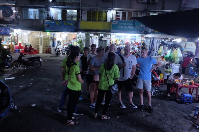 Saigon After Dark and Street Food by Motorbike and Scooter - Nguyen Thien Thuat Street and local neighborhood life