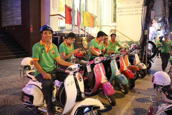 Saigon After Dark Vespa Street Food Tour + Live Music 4 hours - Ice cream, live music, and a drink to finish