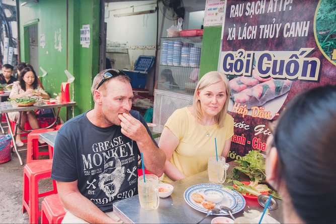 Saigon Authentic Walking Street Food Tour 12+ Tastings Included - Eight dishes, plus drinks and dessert