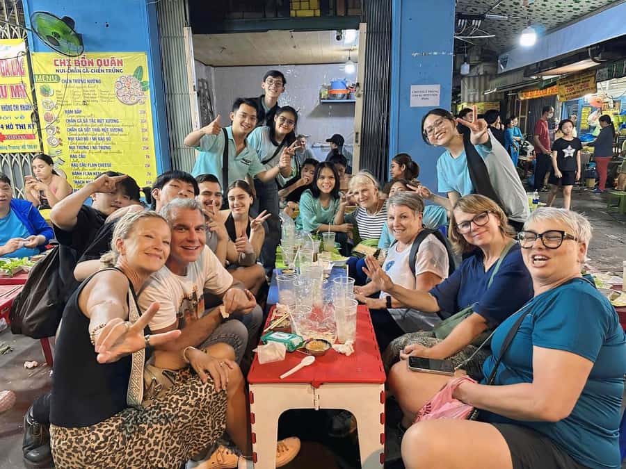 Saigon: Best Price Authentic Walking Street Food Tour - Grilled oysters and Saigon’s famous baguette