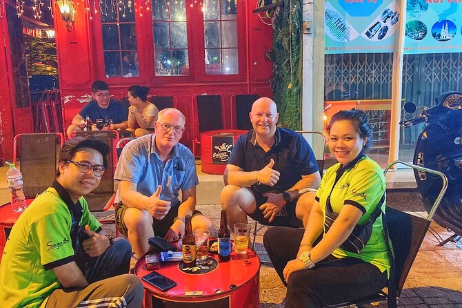 Saigon Night Craft Beer and Street Food By Scooter and motorbike - The concealed basement at 287/70 Nguyen Dinh Chieu