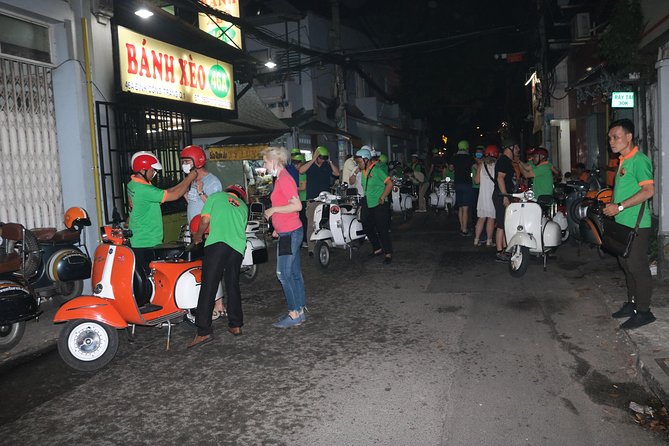 Saigon Vespa By Night Street Food Tour 4,5 Hours - Vietnamese coffee and live music