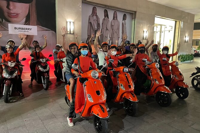 Saigon Vespa By Night Street Food With Female Riders Ao Dai - Why a Vespa is the right way to see Saigon after dark