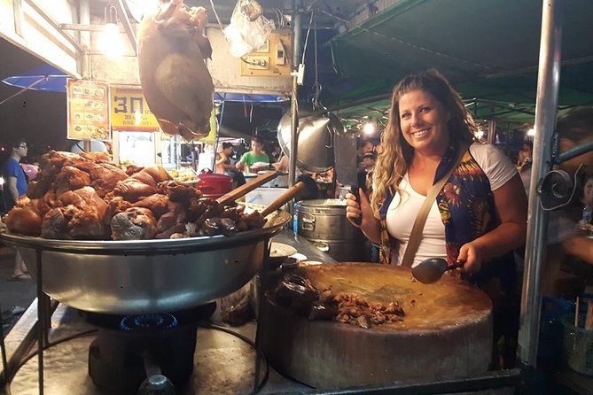 Small-Group Chiang Mai Evening Street Food Tour - Market one: noodles, northern dishes, and everyday food