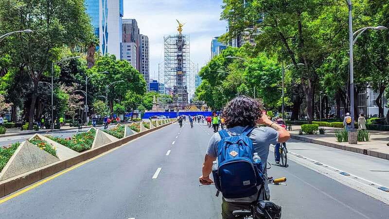 🟢Street Food Bike Tour Mexico City🟢 - Tasting tamales, quesadillas, and blue corn tortillas