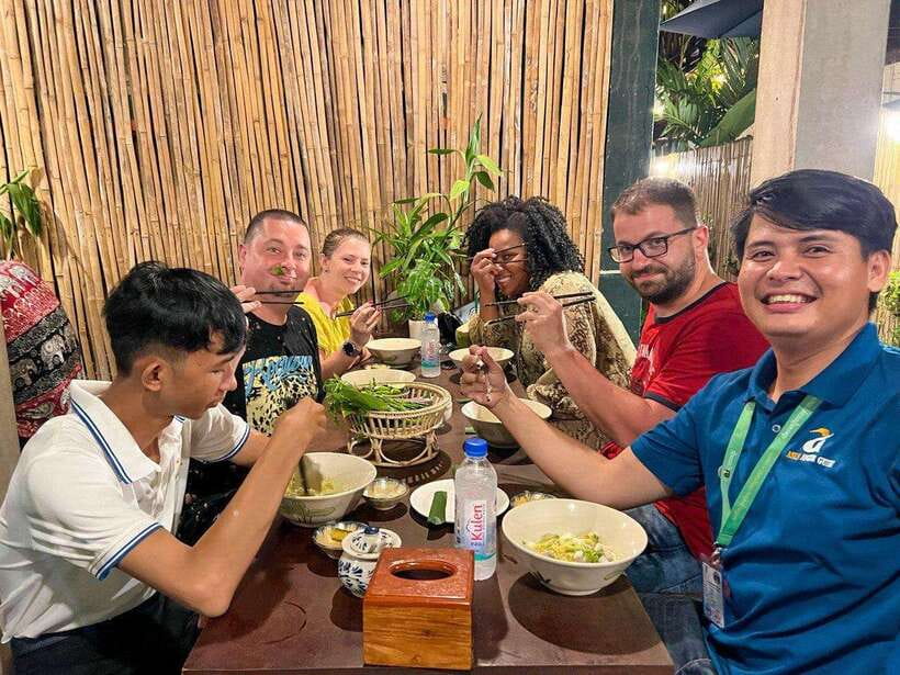 Street Food Tour and Phare Circus with Tuk-Tuk Transfers - A five-hour evening built around food and performance