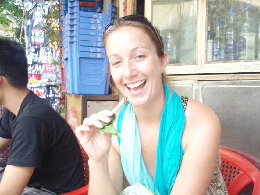 Street Food Tour Hanoi and Train Street Experience - Eating your way through small local places