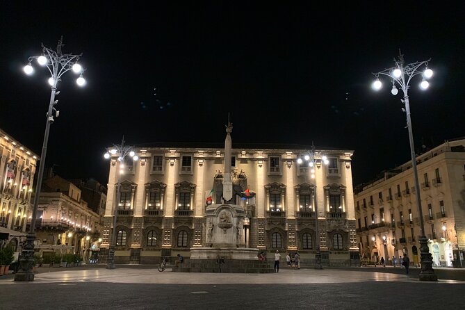 Street food tour of Catania by night - Walking along Via dei Crociferi