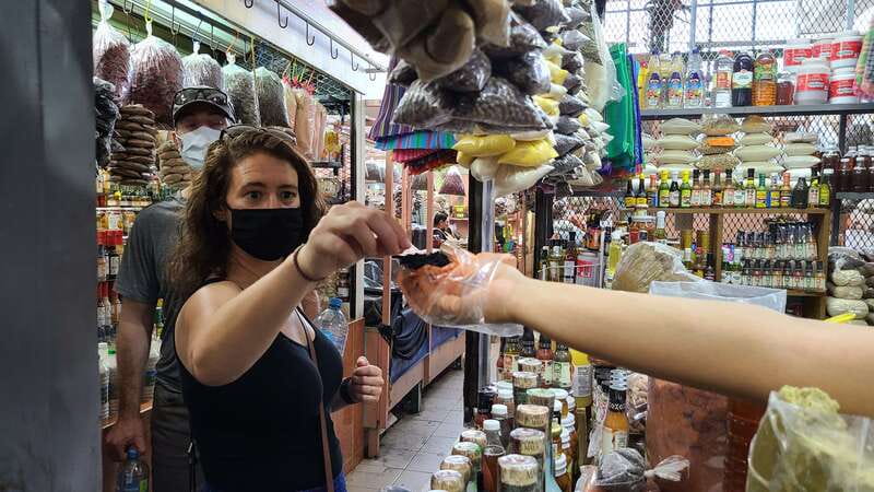 Street Food Walking Tour in Merida - The 15-minute walk to the ceviche stop