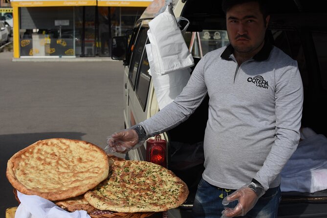 Tashkent Vegan Street Food Tour - Finishing near the National Library with vegan Uzbek dishes
