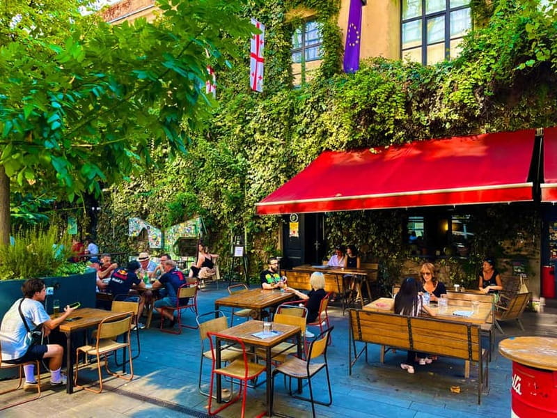 Tbilisi: Left Bank Alternative Street Food Tour with Drinks - From the secret stop to the first Georgian tasting
