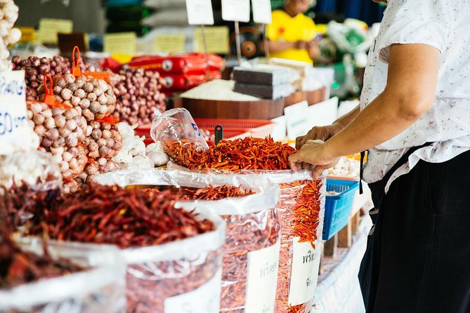 The 10 Tastings of Bangkok: Private Street Food Tour - Ari’s salad, fish cakes, and street snacks