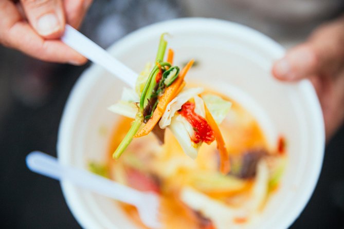 The 10 Tastings of Bangkok: Private Street Food Tour - Satay, mango sticky rice, and the farmers’ fair