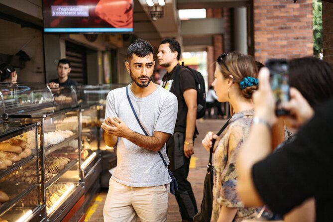 The Cali Street Food Walking Tour - The first food round at Panaderia Quinta con Quinta