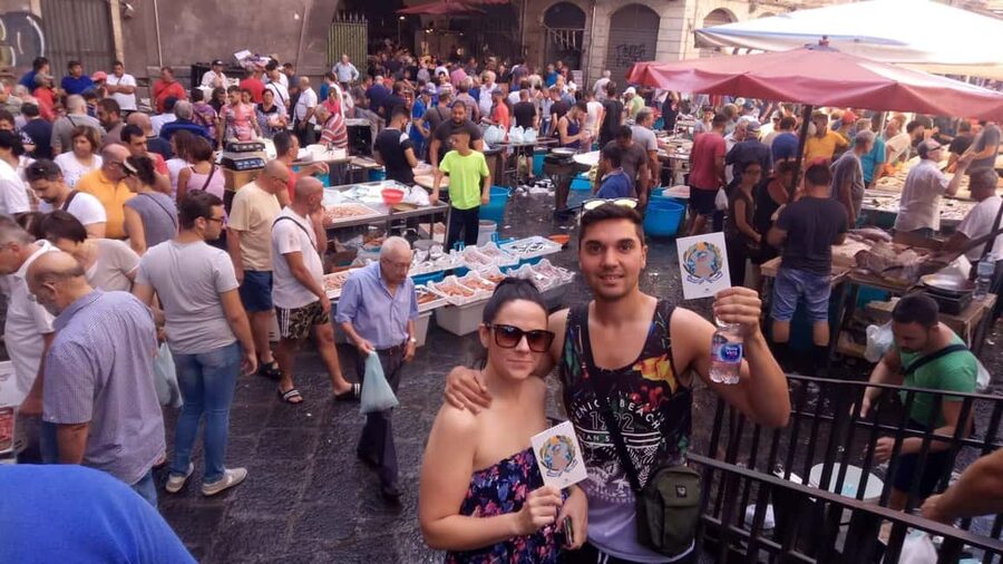 The Original Fish Market and Street Food Tour of Catania - Catania’s landmarks between meals