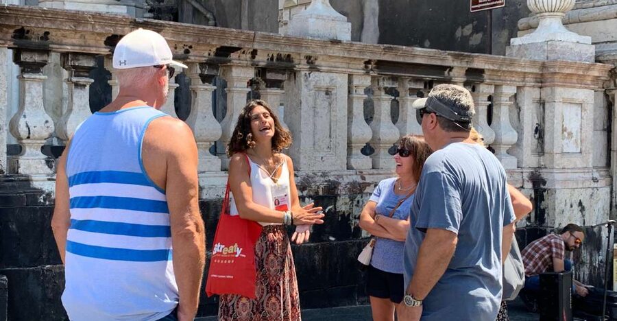 The Original Fish Market and Street Food Tour of Catania - Entering Catania’s fish market