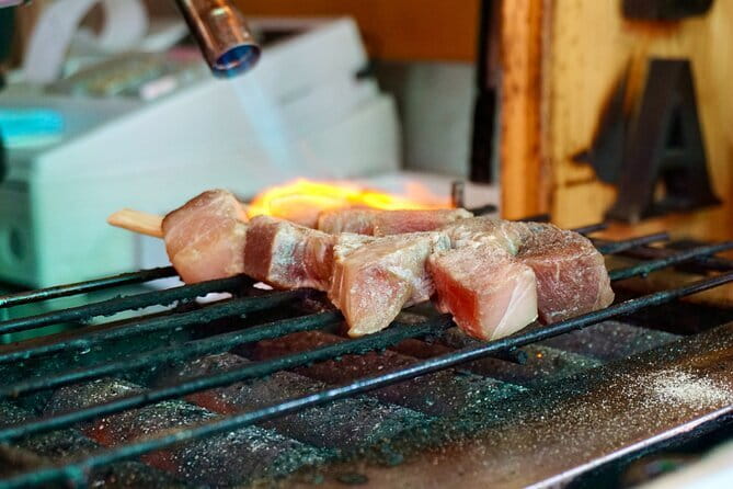 Tokyo Fish Market Food Tour: Street Food & Friendly Guide - Starting at Hoshino Coffee near Tsukiji