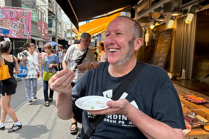 Tokyo: Private Tsukiji Fish Market Tour with 3 Food Stops - Three local foods chosen by your guide