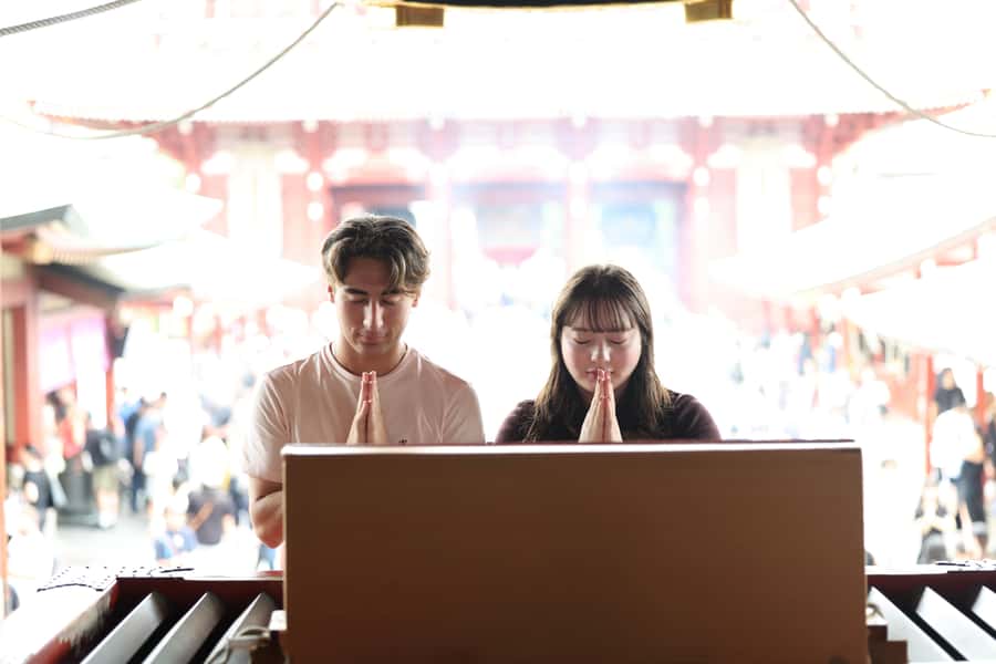 Tokyo: Sensoji Temple & Street Food: Private Tour with guide - Heat, crowds, and walking effort