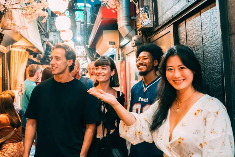 Tokyo: Shinjuku Local Eats, Street Food Tour & Culture Walk - Starting near Uniqlo and entering the backstreets