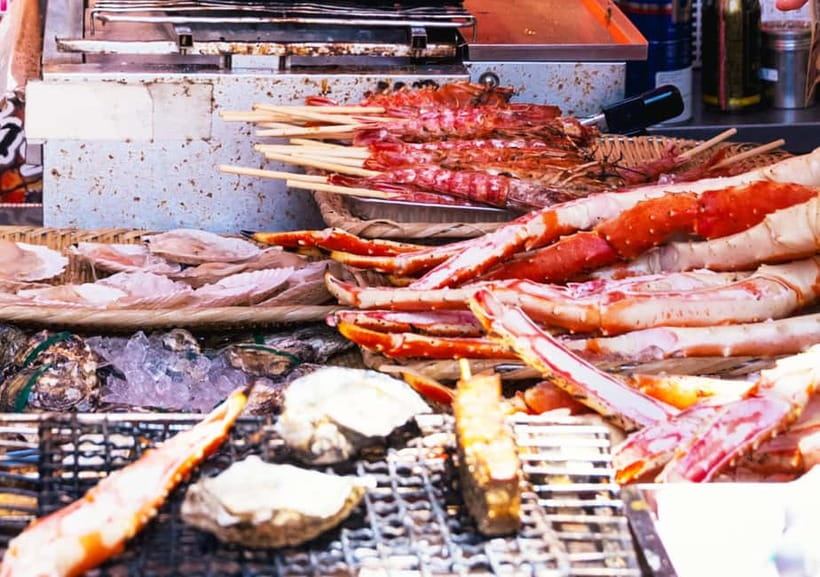 Tsukiji Fish Market: Street Food & Culture Walking Tour - Eating your way through Tsukiji Jogai Market