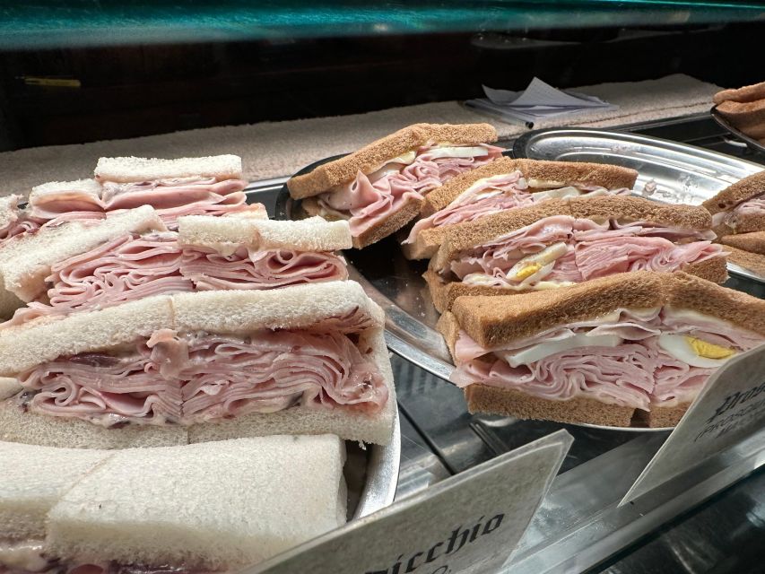 Venice: Guided City Highlights and Street Food Tour - How much food do you get for $57?