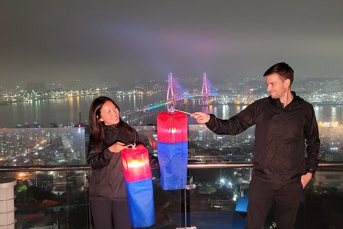 Visit Busan night market and enjoy the night view of Busan harbor - Jagalchi Market after dark