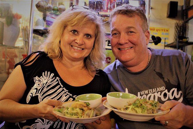 Walking Street Food Evening Safari with 20 tastings - Ten Vietnamese tastes across seven local food stops