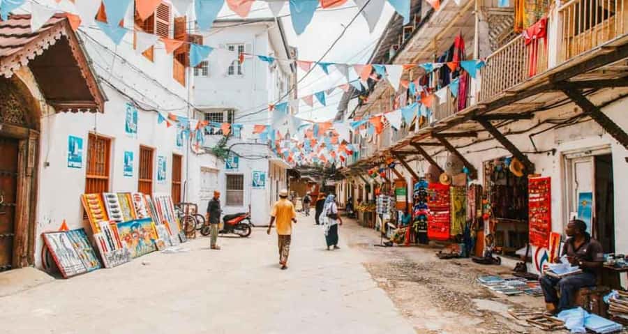 Zanzibar: Stone town tour, Prison island & night food market - Forodhani Park turns the evening into a tasting session